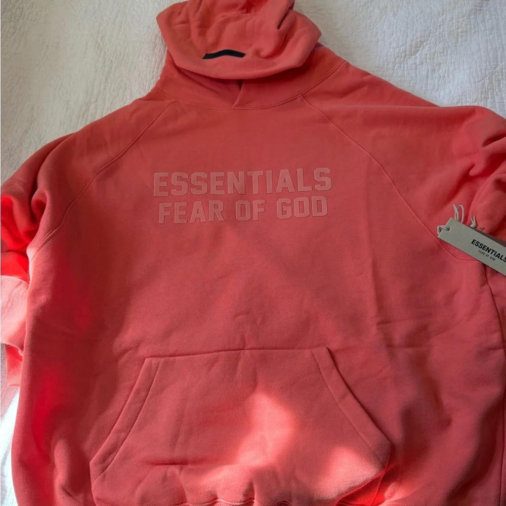 Men's Coral Hoodie by Fear of God Essentials - Picture 4 of 8